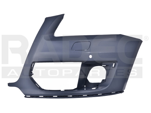 [008-0207-01] ALERON FASCIA DELANTERO AD Q5 09-12 GRIS C/HOYO P/SENSOR IZQ
