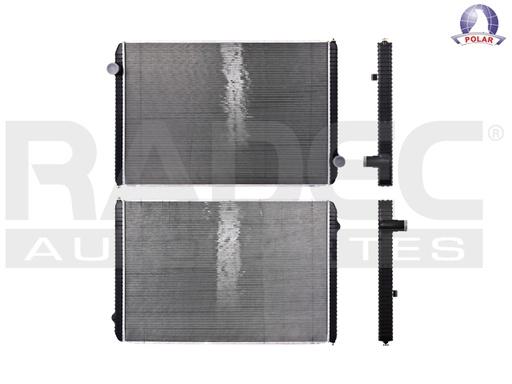 [269-3803-01] RADIADOR IT 7400/7600/7700/WORKSTAR 08-13 L6 7.6-12.5 LTS STD 45 2/3X32 1/5X56MM ALUM PLASTICO POLAR
