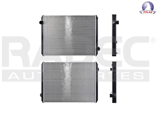 [269-3910-00] RADIADOR IT NAVISTAR 95-03 5000-9004 T/MAN ALUMINIO/PLASTICO MED 35 11/16X27 7/8X56MM POLAR