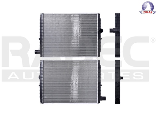 [269-3910-01] RADIADOR IT 8600/9200/9200I/9400/9400I/9900I 05-09 L6 5.9, 9.3, 10.3, 10.8, 11.1, 12.0, 12.5, 14.6, 14.9 LTS STD 33 1/2X26 2/3X56MM ALUM PLASTICO POLAR