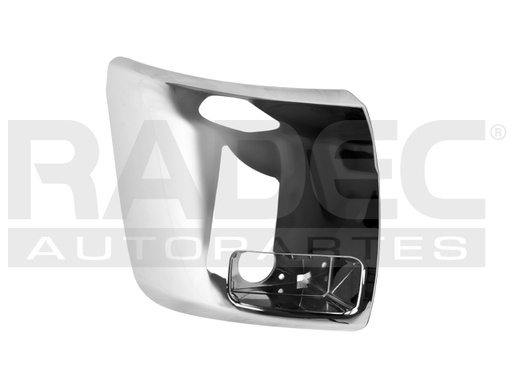 [008-0639-02] ALERON DEFENSA DELANTERA CV SILVERADO 07-13 C/HOYO P/FARO CROMADO 2500/3500/LS/LT/Z71 V8 8 CILINDROS 4.0/4.3/5.3/6.6L 2/4 PUERTAS DER