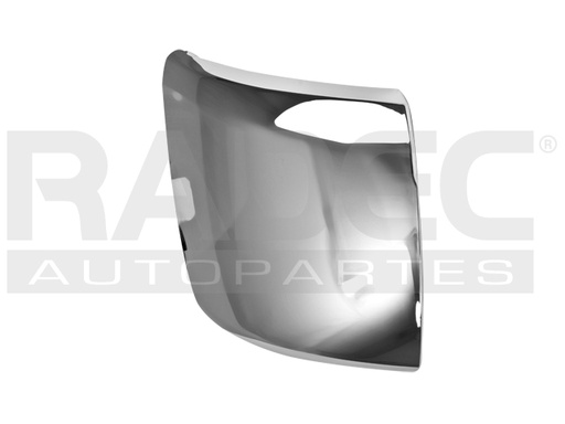 [008-0639-04] ALERON DEFENSA DELANTERA CV SILVERADO 07-13 S/HOYO P/FARO CROMADO 2500/3500/LS/LT/Z71 V8 8 CILINDROS 4.0/4.3/5.3/6.6L 2/4 PUERTAS DER