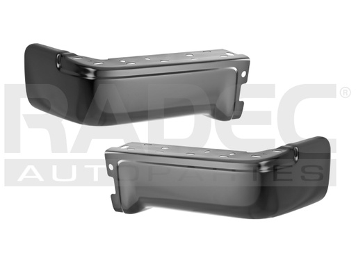 [008-1226-03] JGO ALERON DEFENSA TRASERO FD LOBO/F-150 09-14 NEGRO S/HOYO P/SENSOR DER/IZQ