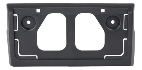 [500-0616-00] PORTA PLACA DELANTERO CV COLORADO /CANYON 04-12