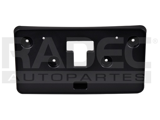 [500-0670-00] PORTA PLACA DELANTERO CV SONIC 17-19 LS/LT/PREMIER L4 4 CILINDROS 1.6L 4/5 PUERTAS