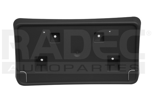 [500-0906-02] PORTA PLACA DELANTERO DG CHARGER 15-19 GT/SE/SRT/SXT/DAYTONA V6/V8 6/8 CILINDROS 3.6/5.7/6.2L 4 PUERTAS