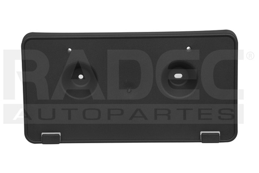 [500-1221-04] PORTA PLACA DELANTERO FD FUSION 19-20 SEL/HYBRID/LUXURY/TITANIUM L4 4 CILINDROS 2.0L 4 PUERTAS