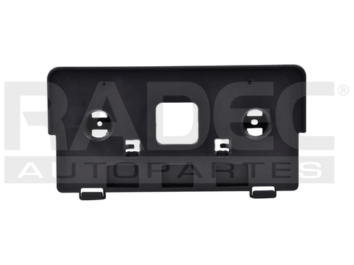 [500-1901-06] PORTA PLACA DELANTERO MZ 3 17-18 S/G/GS/GT/GX/GRAND TOURING//TOURING/SPORT L4 4CILINDROS 2.0/2.5L 4/5 PUERTAS