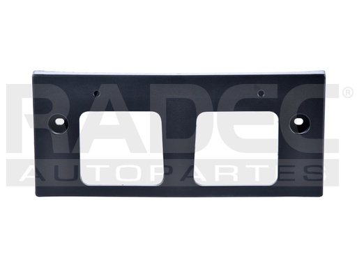 [500-2302-00] PORTA PLACA DELANTERO NS ALTIMA 13-16 BASE/S/SL/SR/SV/SENSE/ADVANCE/EXCLUSIVE L4/V6 4/6 CILINDROS 2.5/3.5L 4 PUERTAS