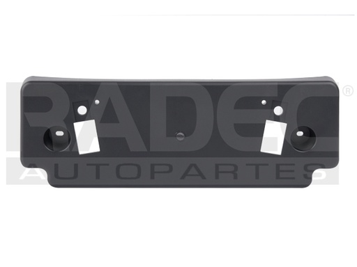 [500-2312-00] PORTA PLACA DELANTERO NS MURANO 09-10 S/SL/LE V6 6 CILINDROS 3.5L 5 PUERTAS