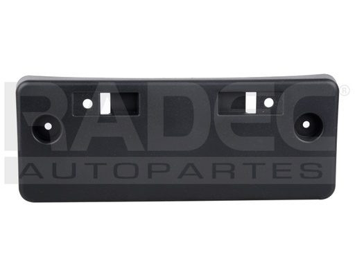 [500-2330-00] PORTA PLACA DELANTERO NS VERSA 15-19 EXCLUSIVE/DRIVE/ADVANCE/SENSE L4 4 CILINDROS 1.6L 4 PUERTAS