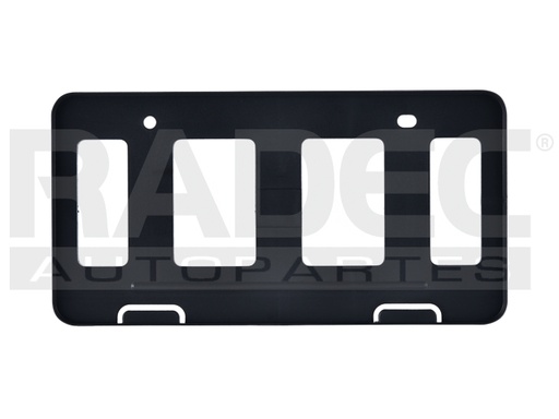 [500-3006-00] PORTA PLACA DELANTERO TY HIGHLANDER 11-13