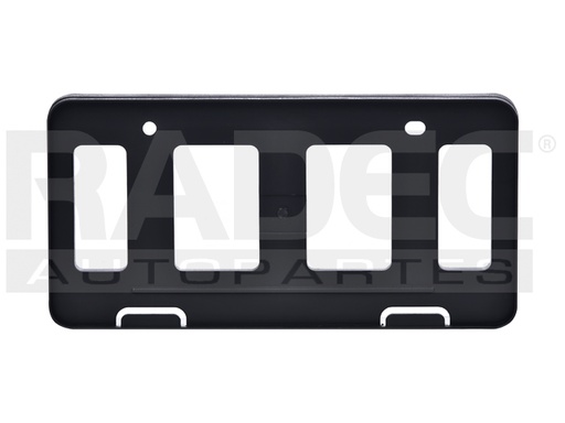 [500-3006-02] PORTA PLACA DELANTERA TY HIGHLANDER 11-13