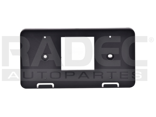 [500-3012-02] PORTA PLACA DELANTERO TY SIENNA 18-20 L/LE/LIMITED/LIMITED PREMIUM/XLE/XLE PREMIUM V6 6CILINDROS 3.5L 5 PUERTAS