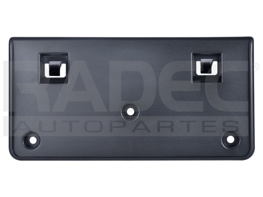[500-3112-05] PORTA PLACA DELANTERO VW JETTA BICENTENARIO 15-18 TDI/LIVE/FEST/COMFORTLINE/HIGHLINE/TRENDLINE/SPORTLINE L4/L5 4/5 CILINDROS 2.0/2.5L 4 PUERTAS