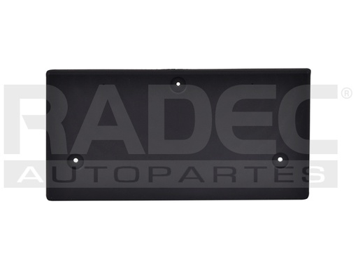 [500-3506-00] PORTA PLACA DELANTERO KI RIO 18-21 EX/LX/L L4 4 CILINDROS 1.6L 4/5 PUERTAS