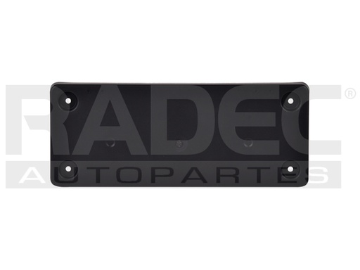 [500-3506-01] PORTA PLACA DELANTERO KI RIO 16-17 EX/LX L4 4 CILINDROS 1.6L 4 PUERTAS