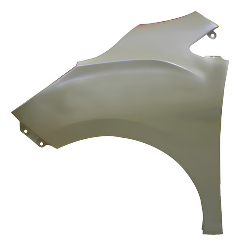 [7-CSNC0812] SALPICADERA CV SPARK 16-19 IZQ S/HOYO P/FARO LINEA NUEVA COLOR GRIS ISAKA