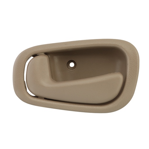 [97233] MANIJA INTERIOR TY COROLLA  CV GEO PRIZM 98-02  SIN HOYO PARA SEGURO BEIGE PLASTICO HUSHAN Izquierdo Delantera/Trasera  