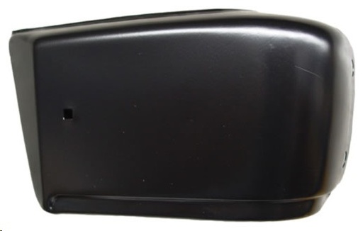 [008-2603-09] ALERON DEFENSA DELANTERO NS 720 84-91 NEGRO METAL BASE/DELUXE/SPORT TRUCK L4 4 CILINDROS 2.0/2.2/2.4/2.5L 2 PUERTAS IZQ