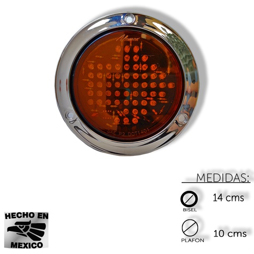 [ALEM395MA] PLAFON TRASERO 4 C/MOVIMIENTO FLECHA DIR