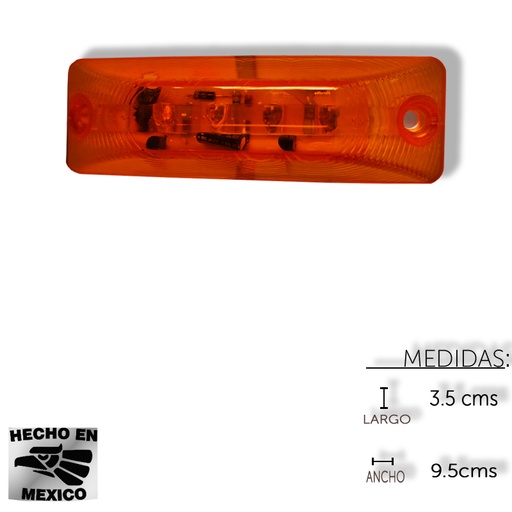 [ALEM428SA] PLAFON LATERAL KENWORTH TORN 4LED ESTROB