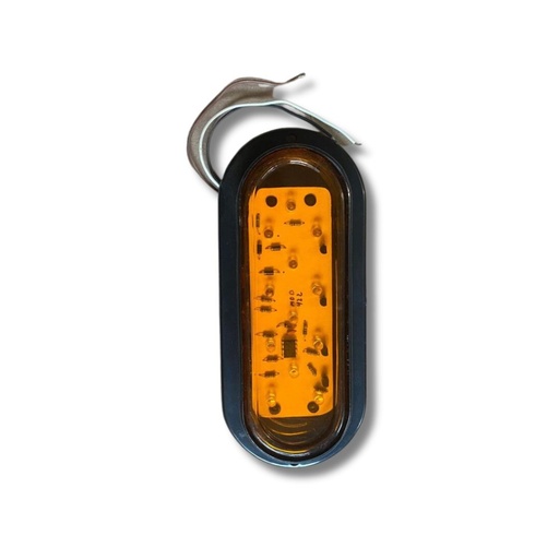 [ALEM457MA] PLAFON OVALADO MOV 12 LEDS SOBREPON AMB 