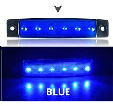 [ALEM464FZ] PLAFON KENWORTH PLASMA 6 LEDS AZUL