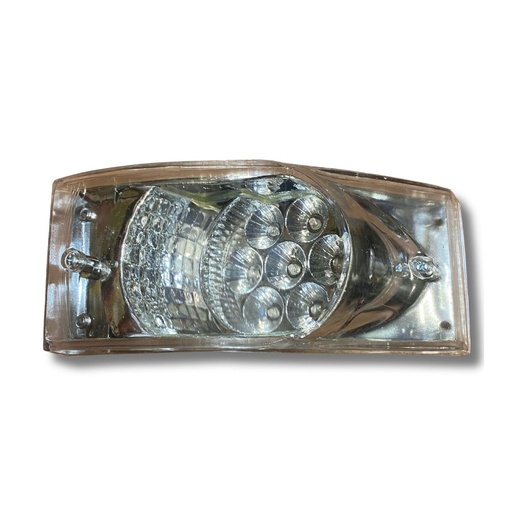 [ALEM476FC] PLAFON LED ECO CURVO FIJO 7 LEDS CRISTAL