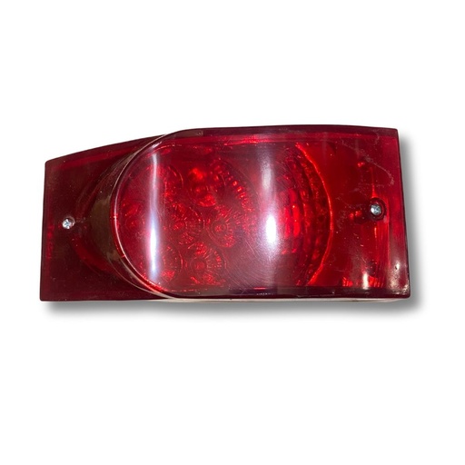 [ALEM476FR] PLAFON LED ECO CURVO FIJO 7 LEDS ROJO PR