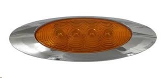 [ALEM484FA] PLAFON OVALADO LATERAL MILENIUM FIJO AMA