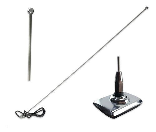 [AN135A] ANTENA AUTO FORD PICK UP 1973-2007/ FORD F150 1970-2007 CUADRADA VARILLA