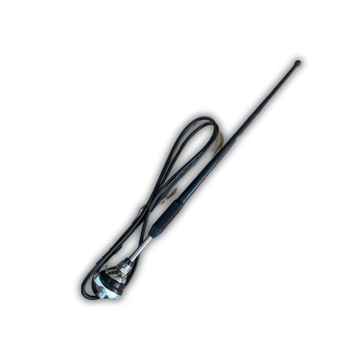 [ANTCB8501] ANTENA CB CON IMAN T/ COLA DE RATA ***Ha