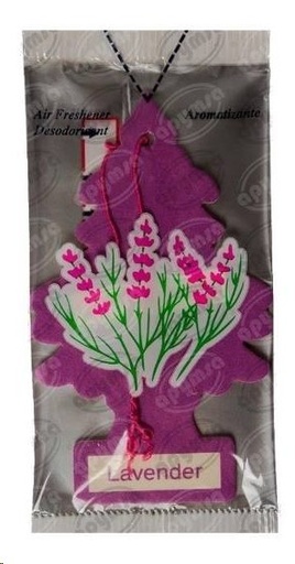[AROM200-13] AROMATIZANTE PINITO LAVANDA TARJETA