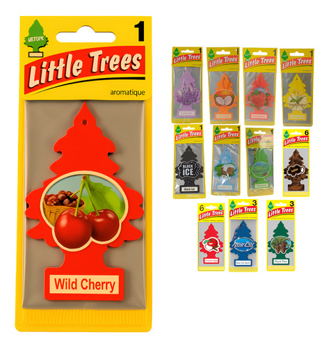 [AROM200-18] AROMATIZANTE PINITO CEREZA TARJETA