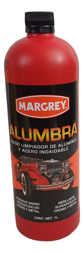 [ARTL300] LIMPIADOR ALUMINIO ALUMBRA 1 LITRO MARGREY