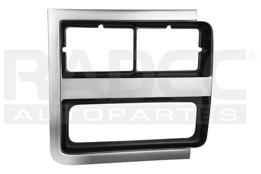 [009-0642-00] BISEL CV SUBURBAN 89-91 CROMADO COMPLETO DER