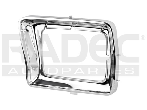 [009-1241-03] BISEL FD F-150/F-250 79 CROMADO FARO CUADRADO IZQ