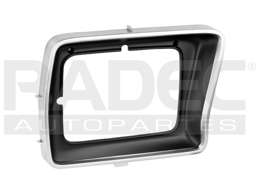 [009-1241-04] BISEL FD F-150/F-250 79 P/PINTAR FARO CUADRADO DER