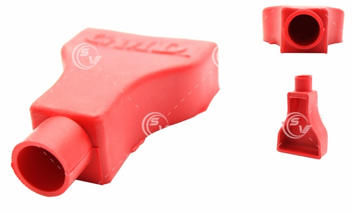 [CAPU006R] CAPUCHON TERMINAL BATERIA ROJO