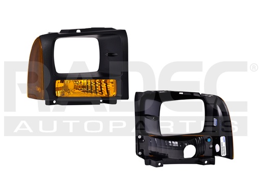 [009-1241-08] BISEL FD PICK UP F-350/ SUPER DUTY 05-07 P/PINTAR C/CUARTO DEPO DER