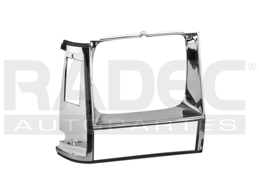 [009-1601-02] BISEL JP CHEROKEE 84-90/COMANCHE 86-90 CROMADO DER