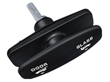 [CILC2513-00] MANIJA EXTERIOR FD EXPEDITION 97-02  5TA PUERTA CRISTAL TRASERO CORRUGADA NEGRO PLASTICO HUSHAN    