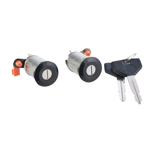 [CILP19022] CILINDRO PARA PUERTA DG STRATUS  CR CIRRUS 95-00  JP CHEROKEE SPORT 97-01  DG RAM VAN 94-01  JP GRAND CHEROKEE 93-98/WRANGLER 87-95/CHEROKEE 84-96  JUEGO METAL NEGRA/CROMO TIPO ORIGINAL    