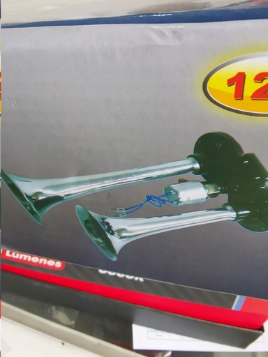 [CORN009] CORNETA DOBLE P/CAMION 12V PRECIO NORMAL