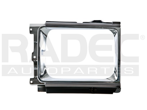 [009-3010-17] BISEL TY PICK UP 86-88 CROMADO 4X4 IZQ