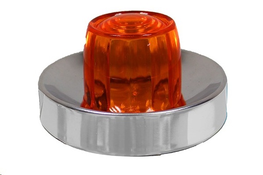 [009-P002-A] PLAFON CHARRO 4.5" AMBAR