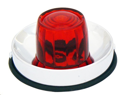 [009-P002-R] PLAFON CHARRO 4.5" ROJO