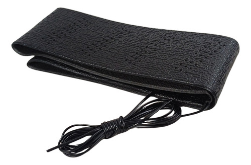 [CUBV128] CUBRE VOLANTE VINIL NEGRO MEDIANO