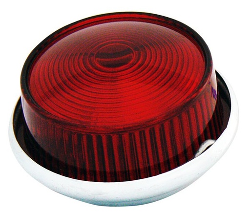 [009-P009-R] PLAFON ARILLO CHICO 3" ROJO